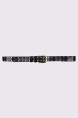Studs Thin Buckle Belt