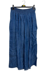 Plain Elasticated Waist Side Pockets Trousers