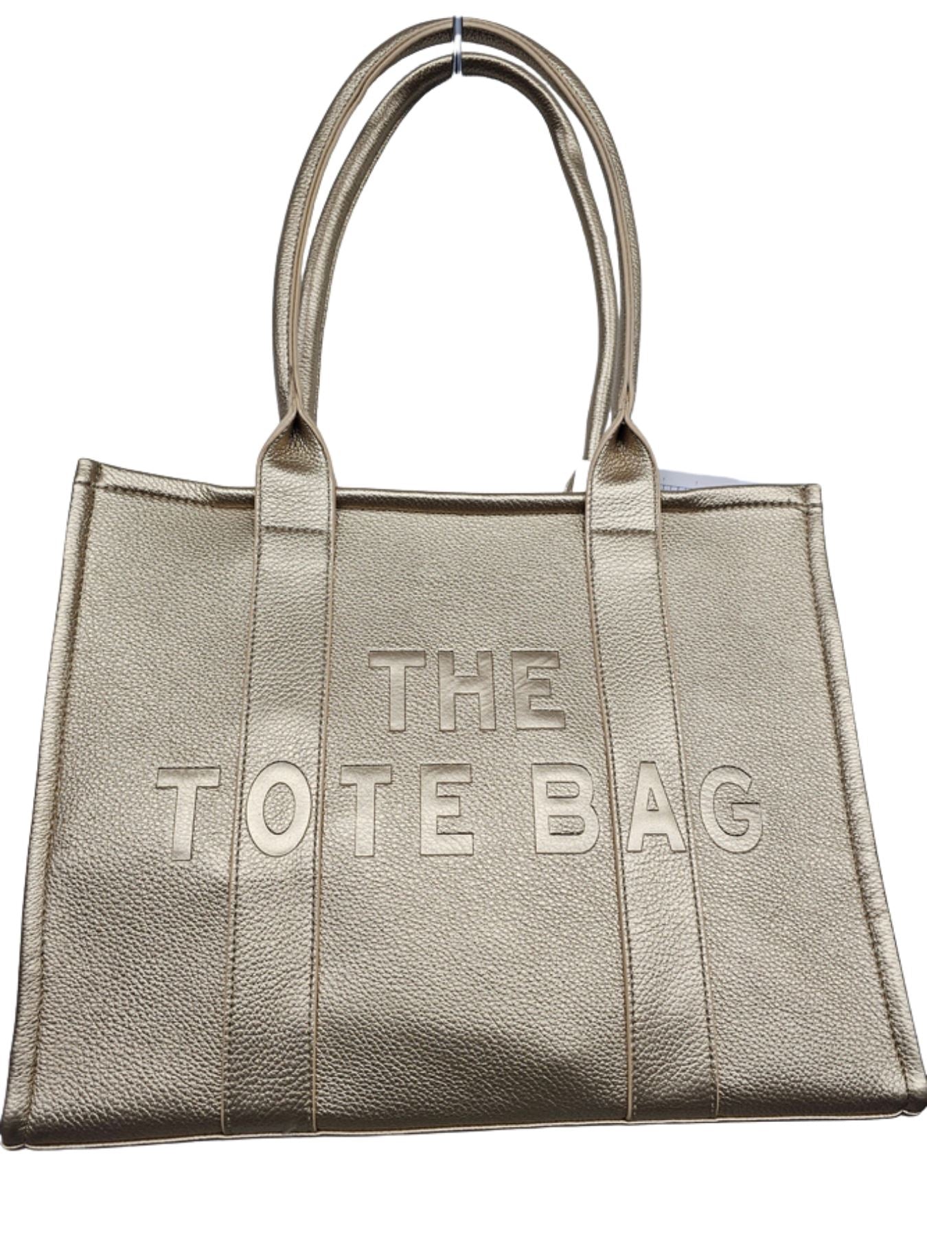 Tote Print Two Handle Shoulder Bag