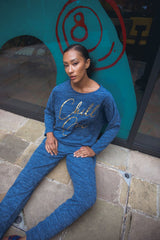 Italian Chill Out Gold Foil Logo Loungewear