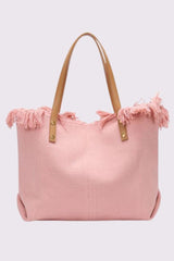 Tote Print Tassel Shoulder Bag