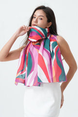 Abstract Print Scarves