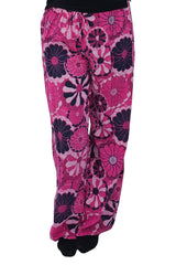 Floral Print Wide Leg Cotton Palazzo