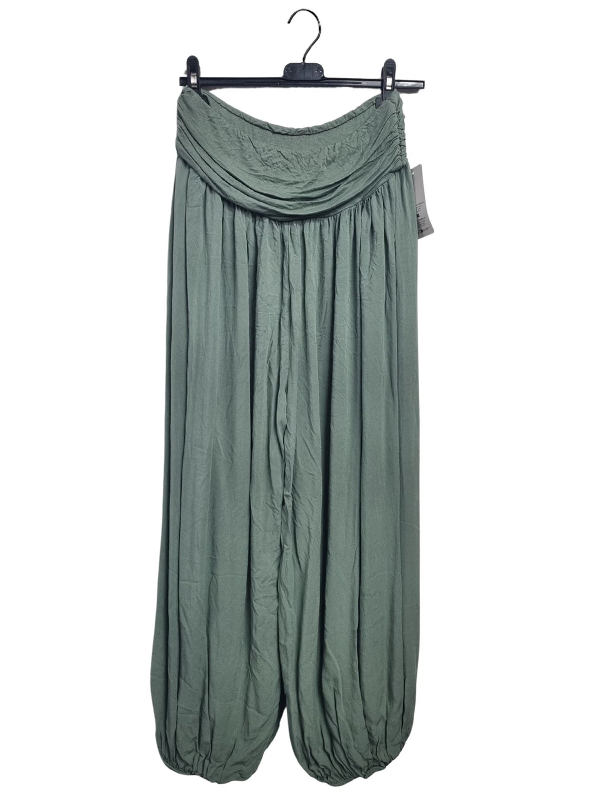Plain High Waist Harem Pants