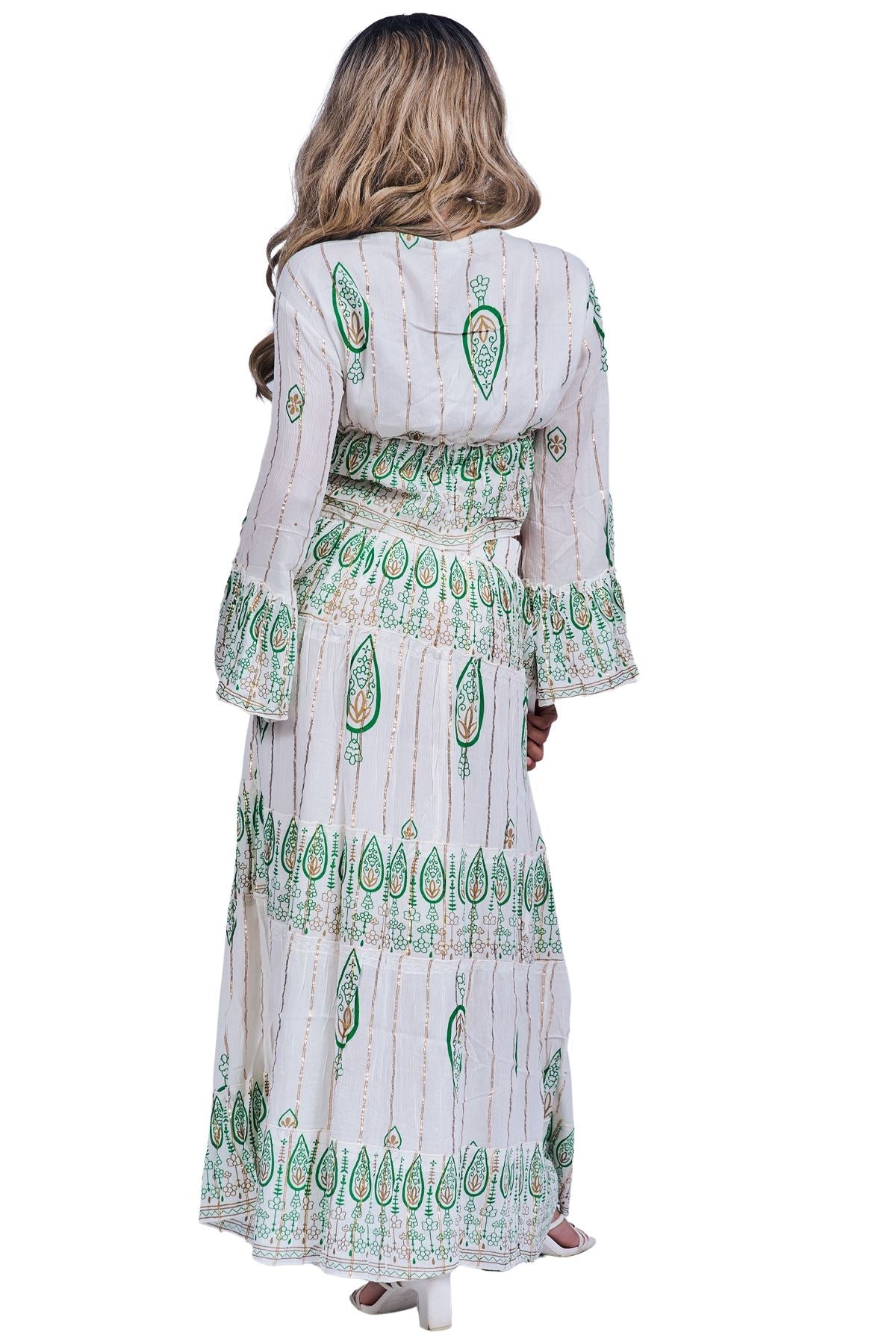 Vintage Print Bohemian Style Co-Ord Set