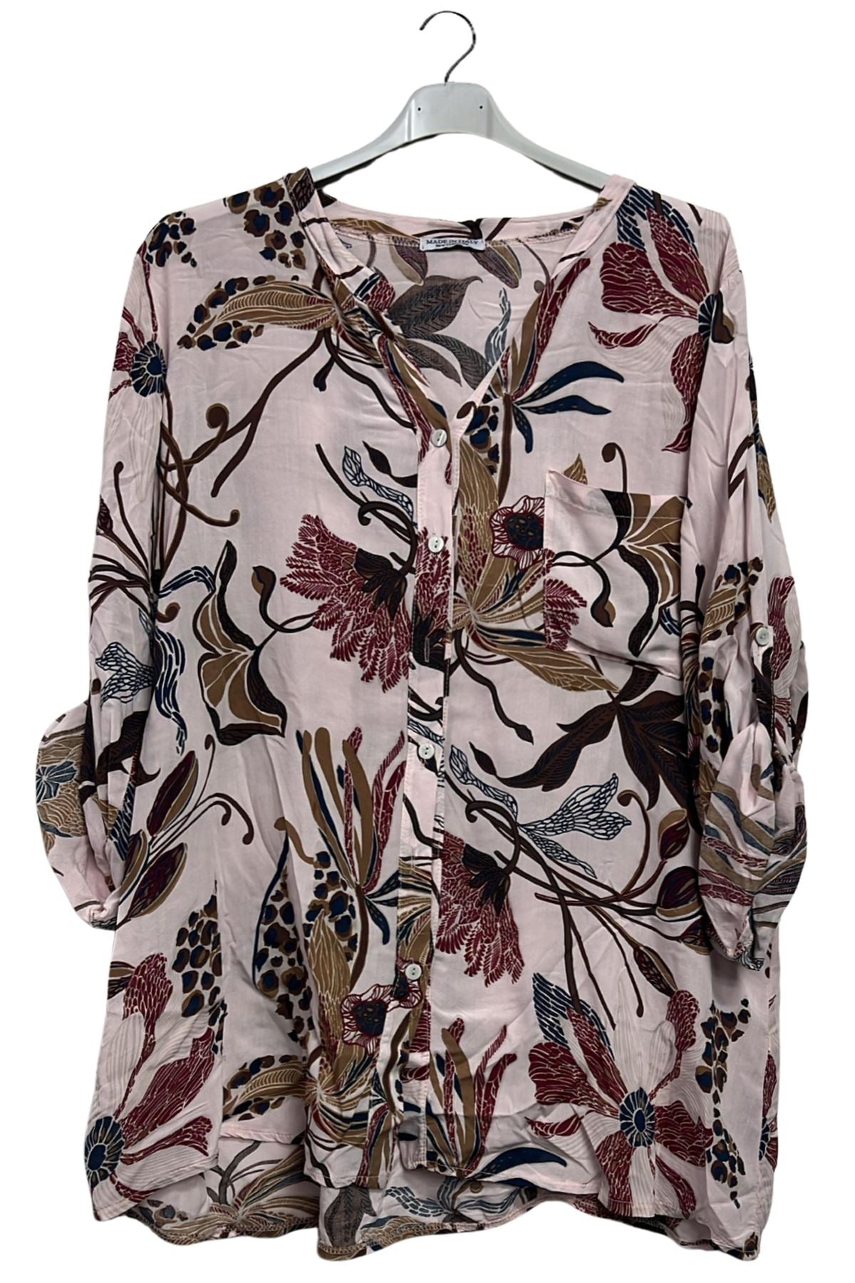 bright floral pocket shirt retail