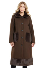 wholesale faux fur coat